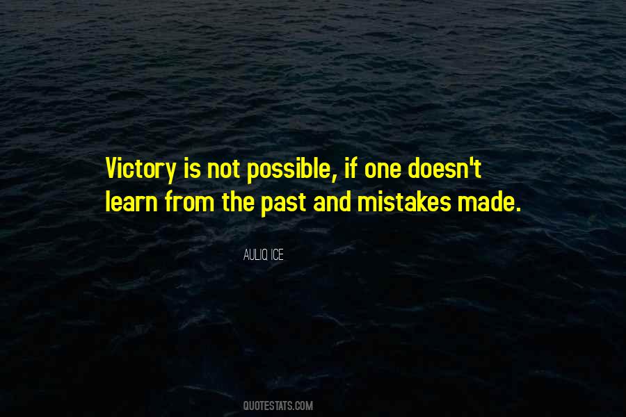 Mistakes Past Quotes #544950