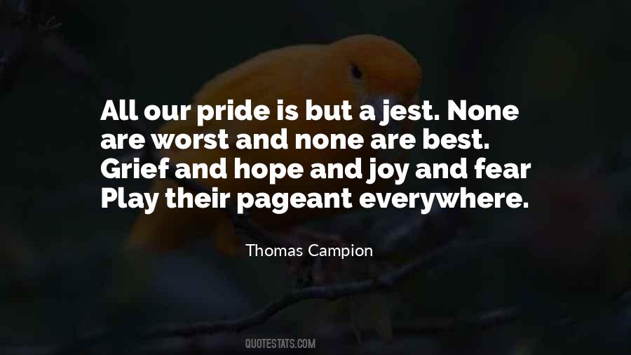 Pride And Joy Quotes #597853