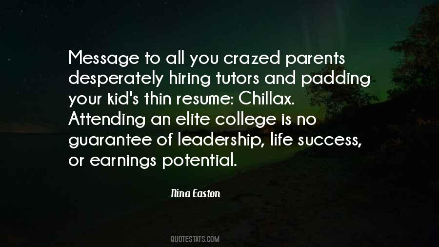 Parents Success Quotes #745018