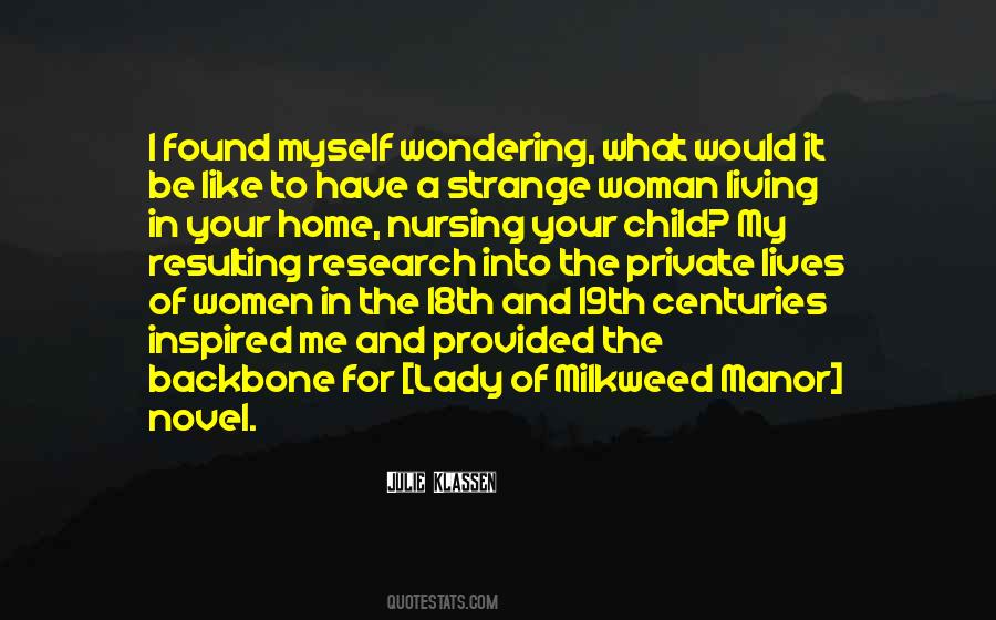 Lady Of The Manor Quotes #605069