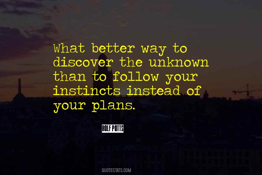 Follow Your Gut Instinct Quotes #1612179