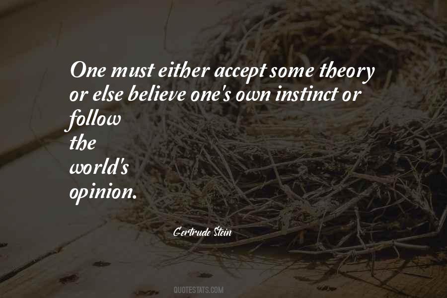 Follow Your Gut Instinct Quotes #856866