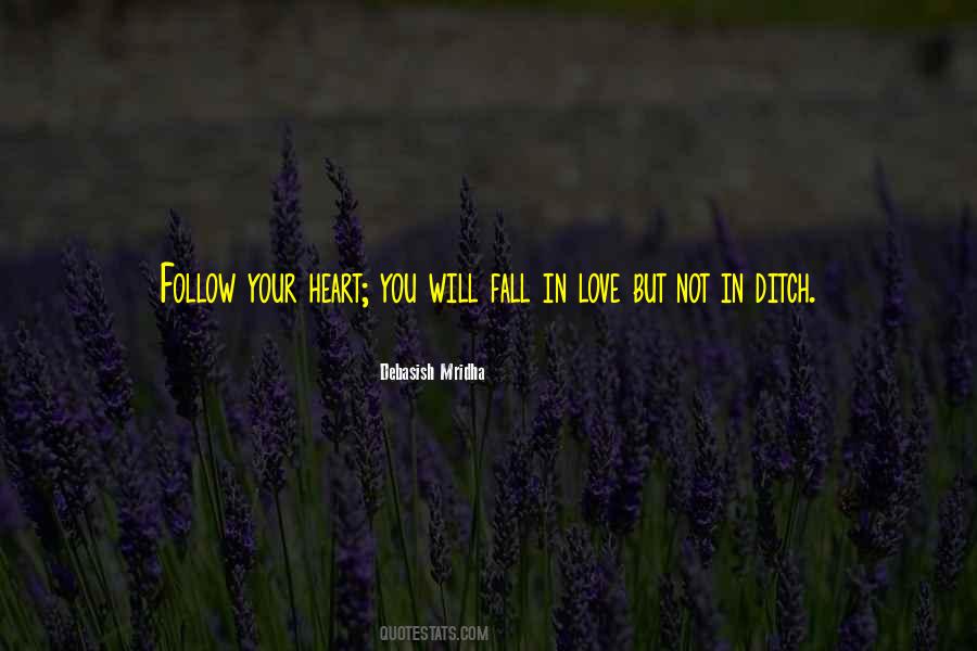Follow Your Heart Quotes #1438275