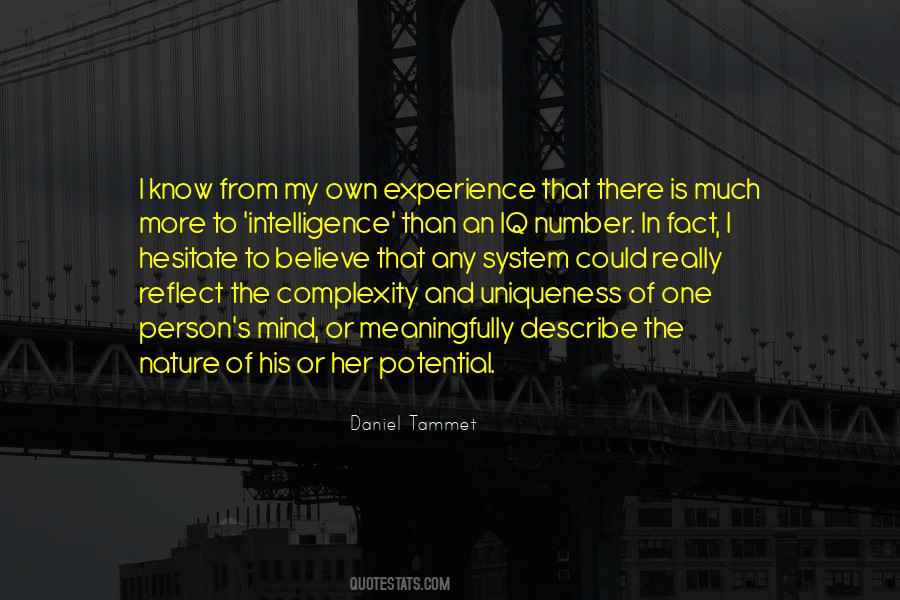 Own Experience Quotes #1011582