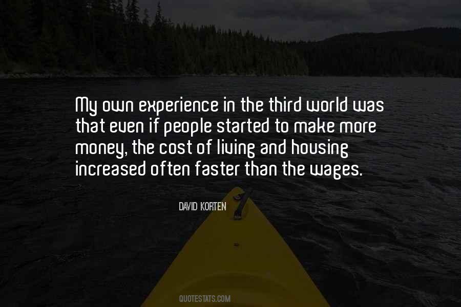 Own Experience Quotes #1422631
