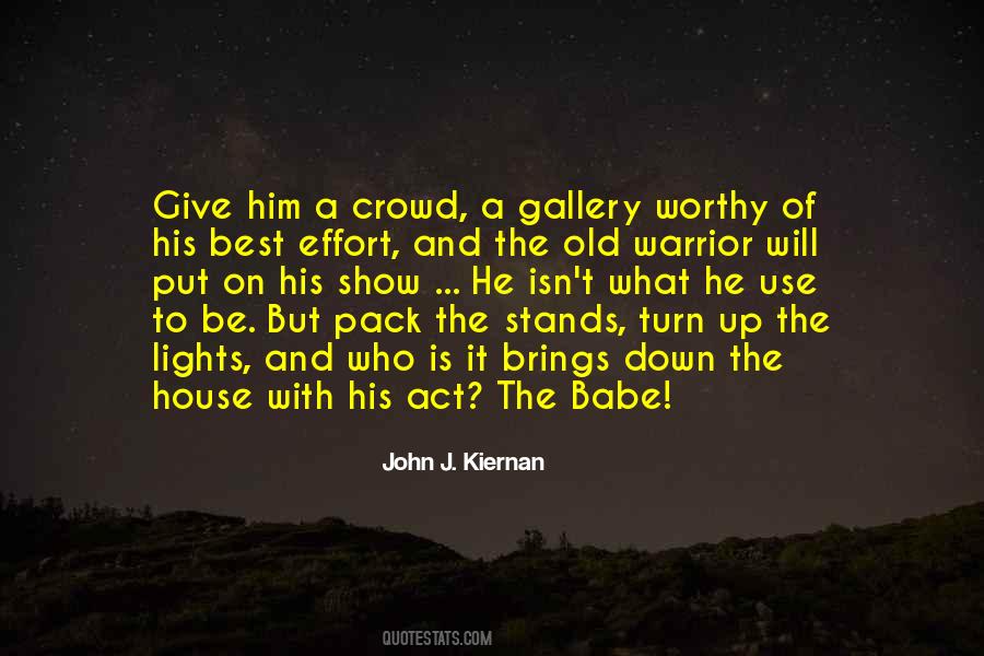 Old Warrior Quotes #49100