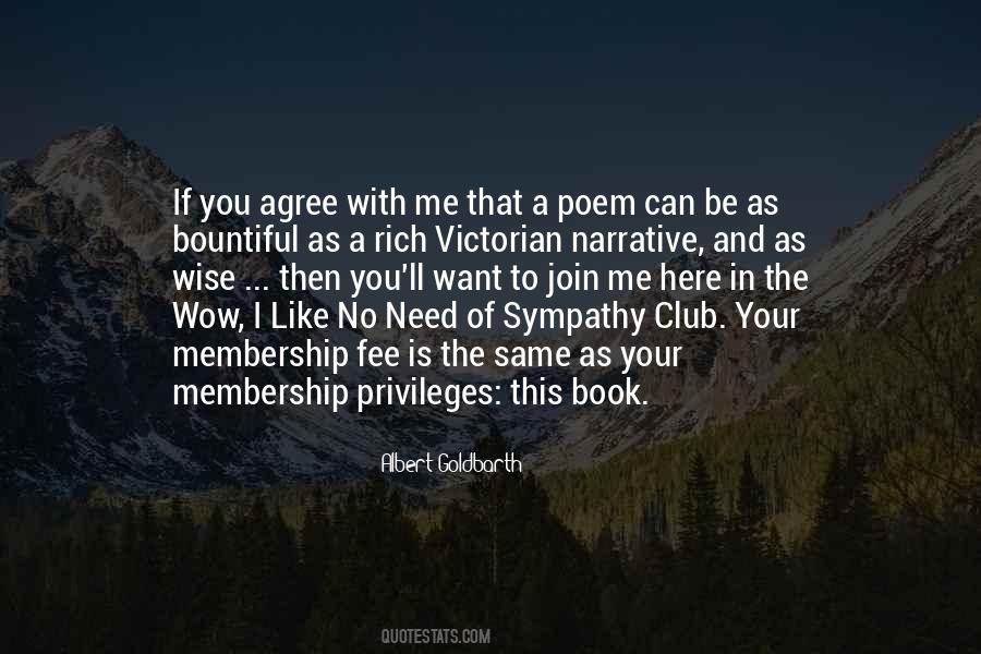 Join A Club Quotes #417126