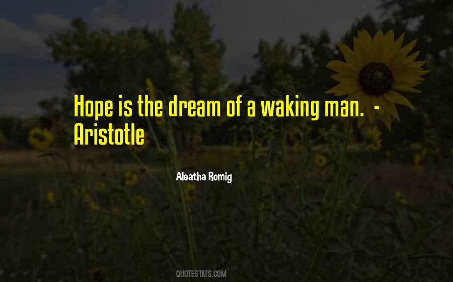 Man Dream Quotes #1655577