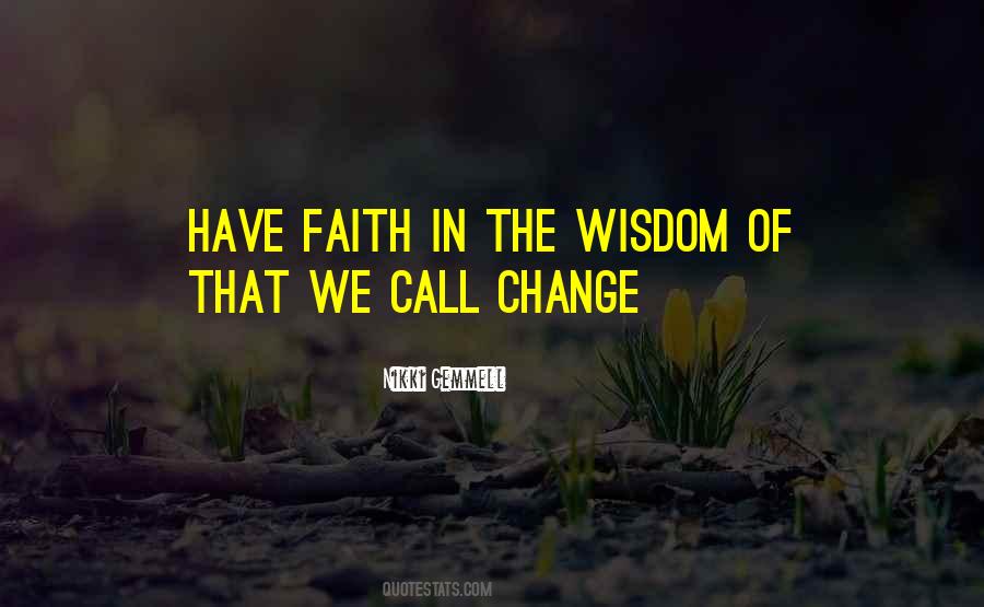 Change Wisdom Quotes #227171