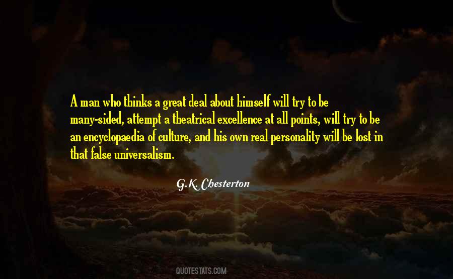 Culture And Personality Quotes #1487117