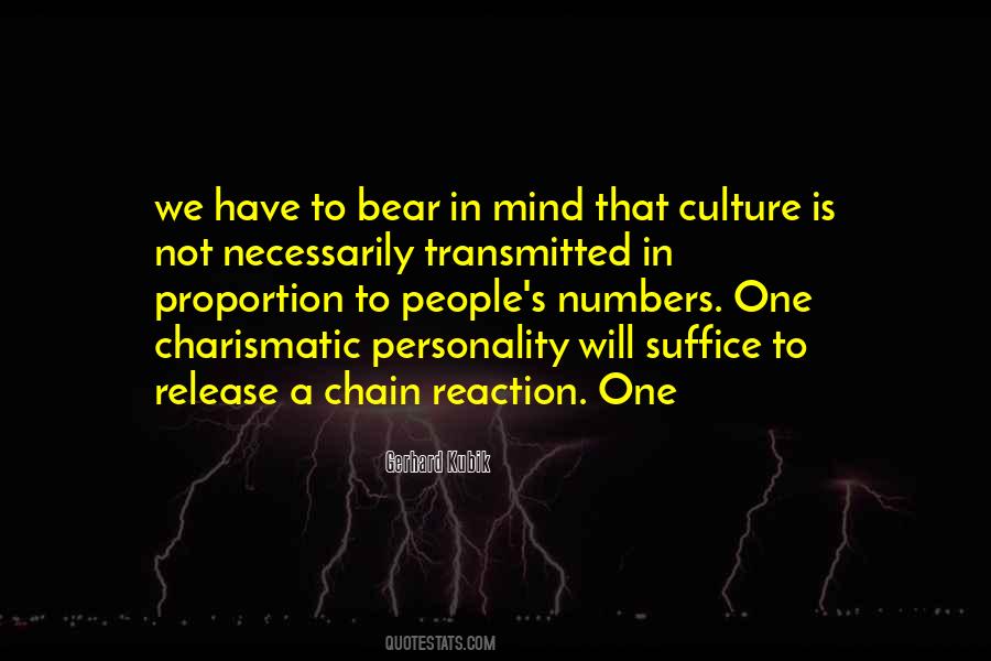 Culture And Personality Quotes #1535807