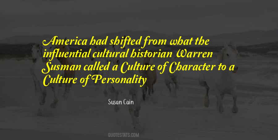 Culture And Personality Quotes #1553225