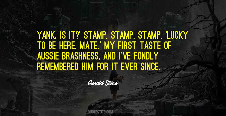 Fondly Remembered Quotes #991219