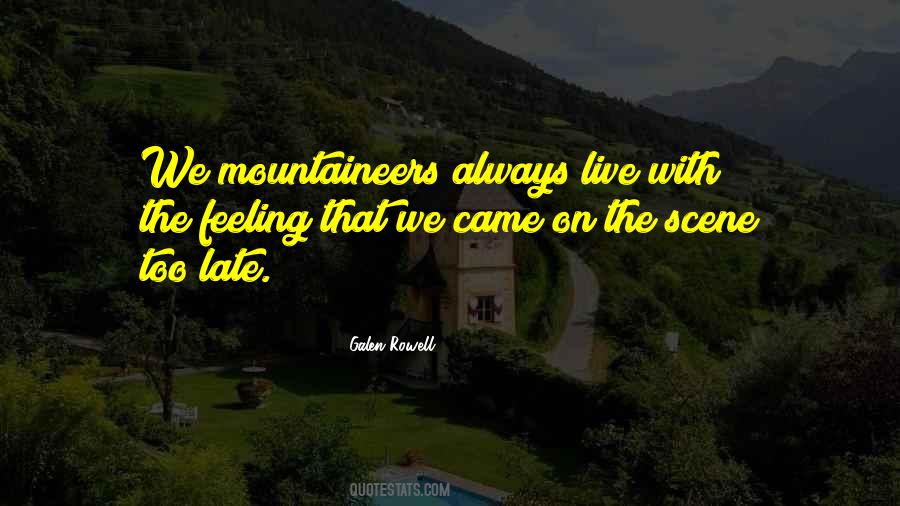 She Came Out Of Nowhere Quotes #13741