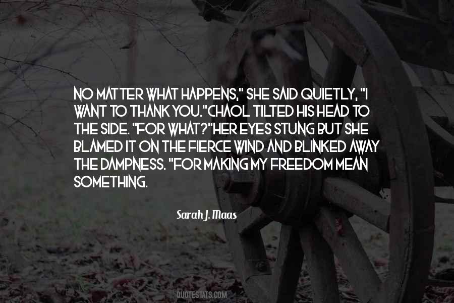 I Want It To Mean Something Quotes #152119