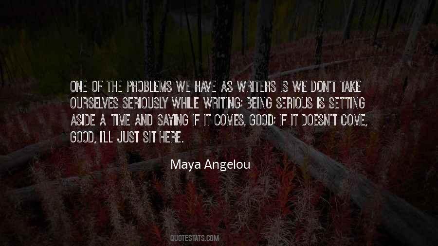 Good Serious Quotes #231338