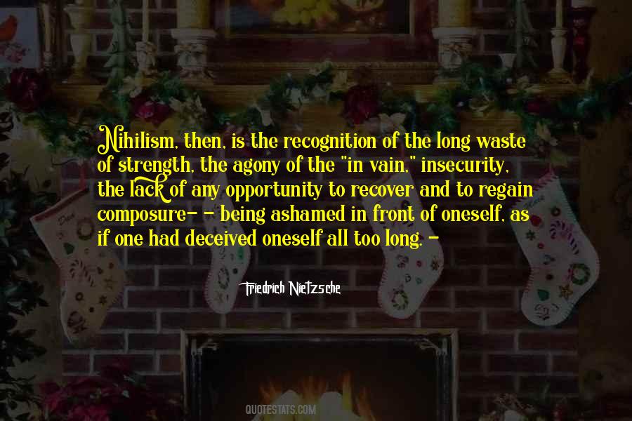 Long Insecurity Quotes #1430285