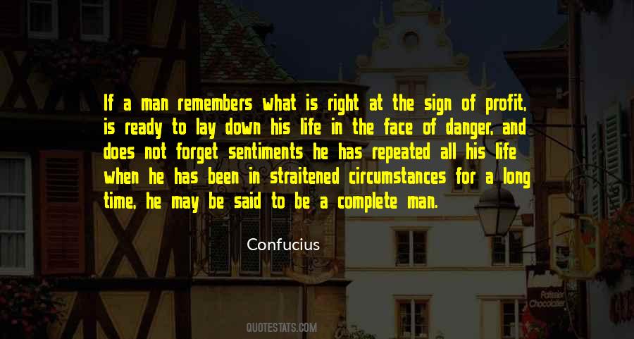 When A Man Is Down Quotes #1284297