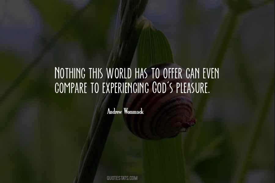 Offer To God Quotes #1349191