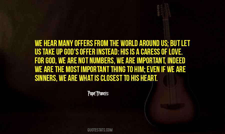Offer To God Quotes #1386236