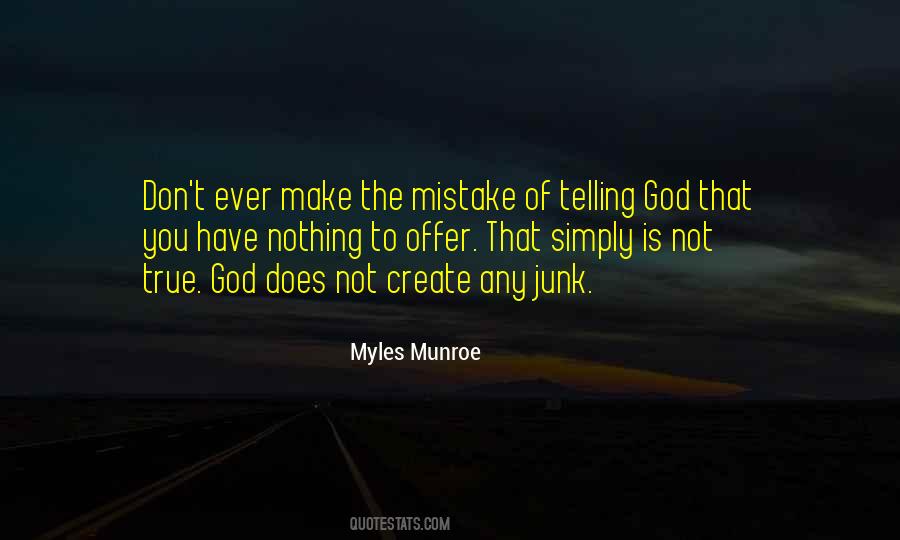 Offer To God Quotes #1529224