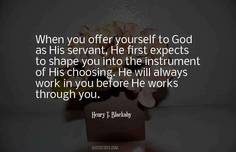 Offer To God Quotes #1817525