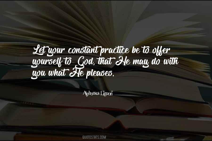 Offer To God Quotes #343849