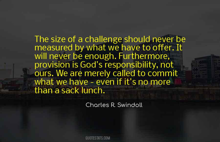 Offer To God Quotes #660452