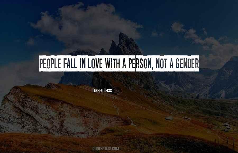 Quotes About Gender Love #185940