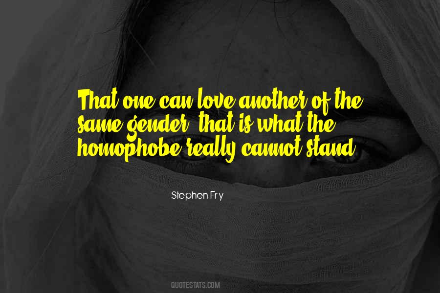 Quotes About Gender Love #402285