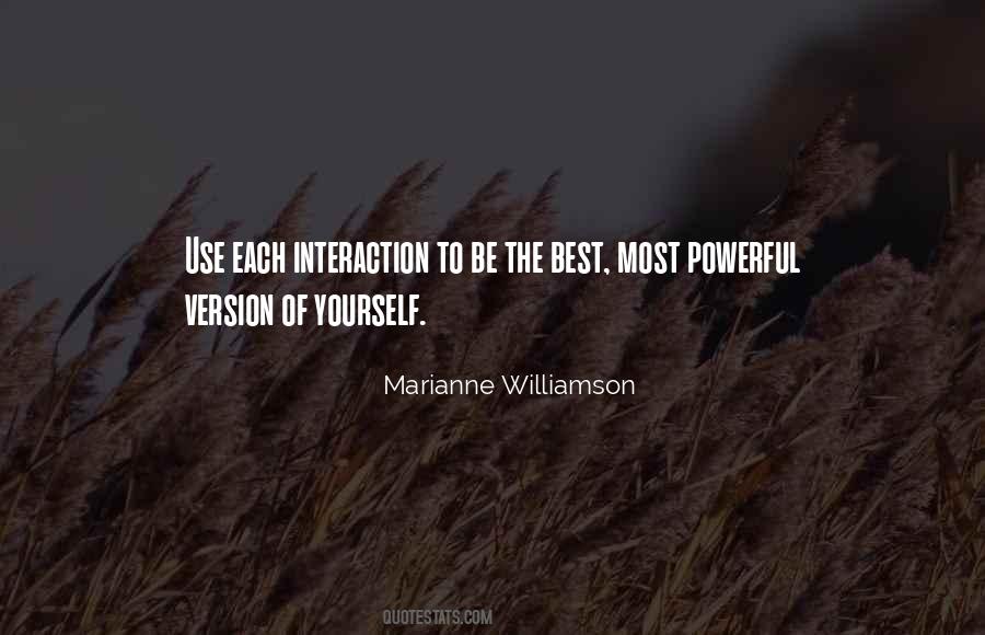The Best Version Of Yourself Quotes #1648940