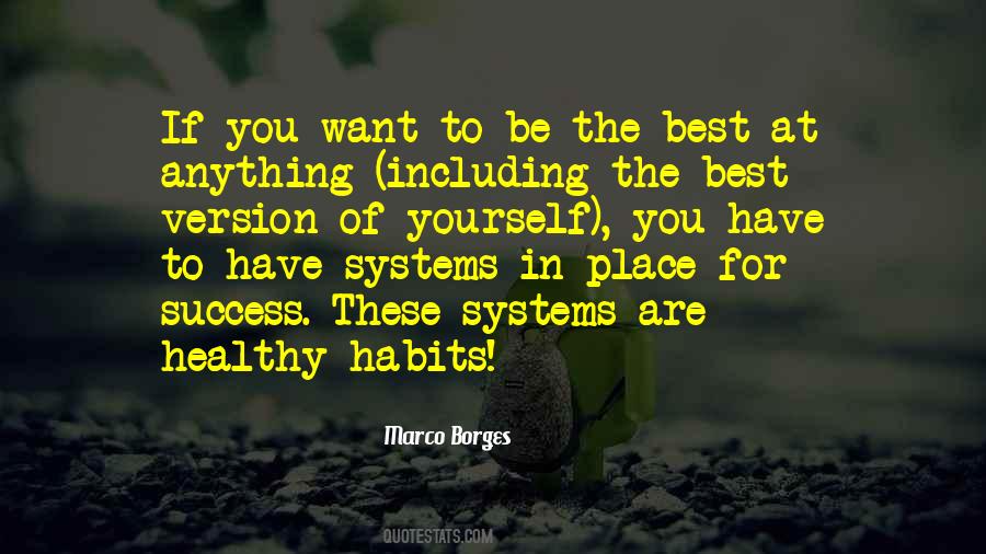 The Best Version Of Yourself Quotes #7949