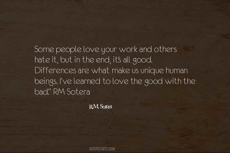 Quotes About Hate Work #195829