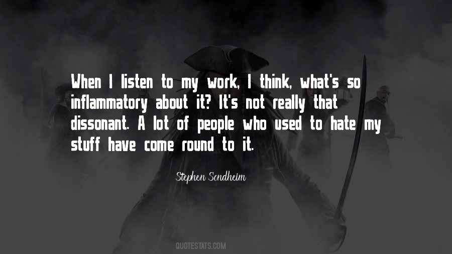 Quotes About Hate Work #728247