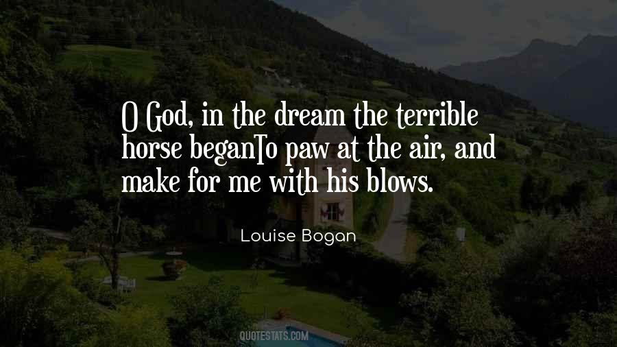Horse Dream Quotes #1509800