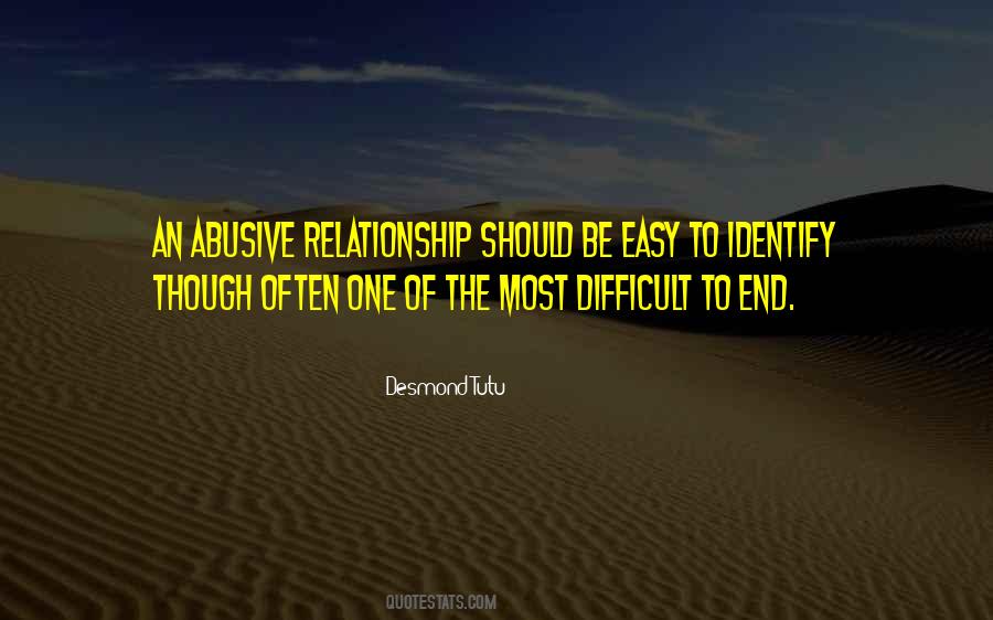 Quotes About An Abusive Relationship #1696941