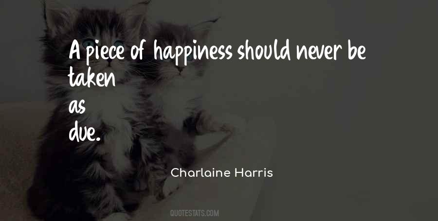A Piece Of Happiness Quotes #698060