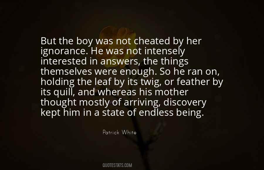 This Boy Is Ignorance Quotes #1846366