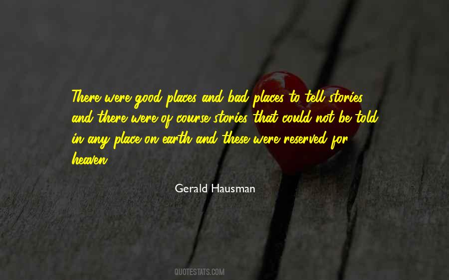 Bad Story Quotes #192048