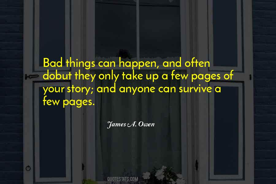 Bad Story Quotes #721026