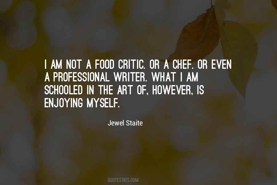 Food Critic Quotes #1741338