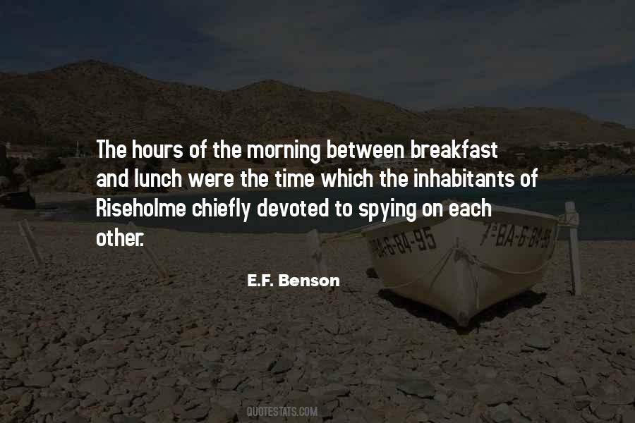 Breakfast Morning Quotes #1539190