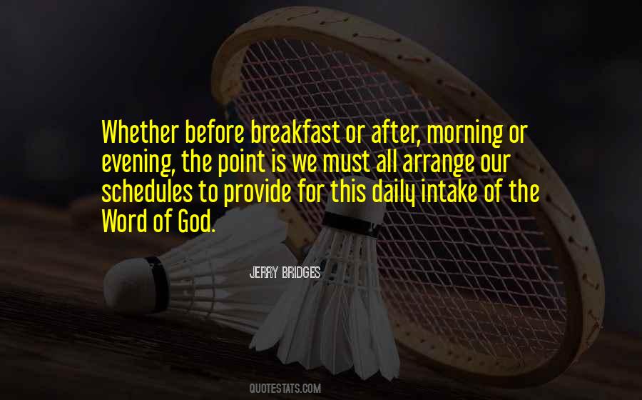 Breakfast Morning Quotes #1628871