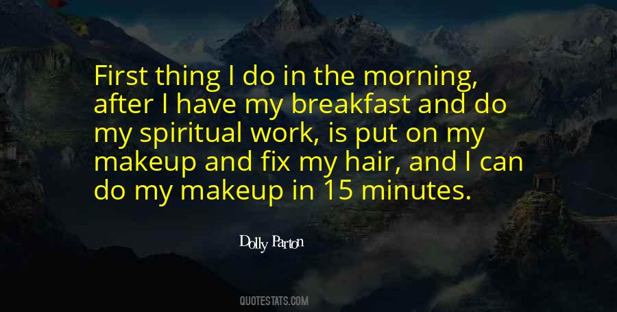 Breakfast Morning Quotes #215697