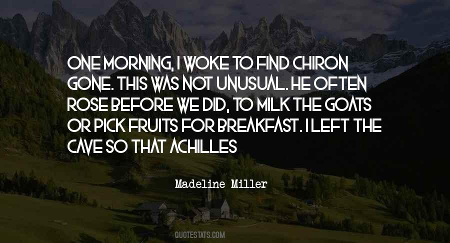 Breakfast Morning Quotes #261932