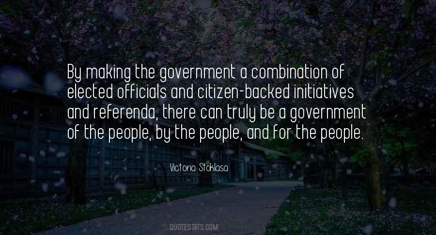 Government Of The People Quotes #911516