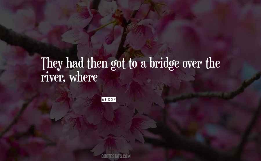 Over The Bridge Quotes #1241359