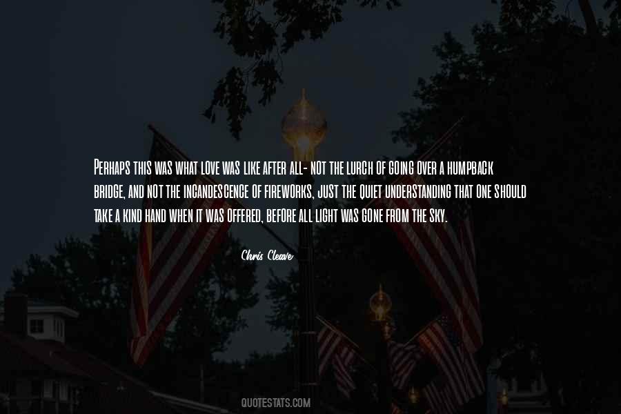 Over The Bridge Quotes #686391
