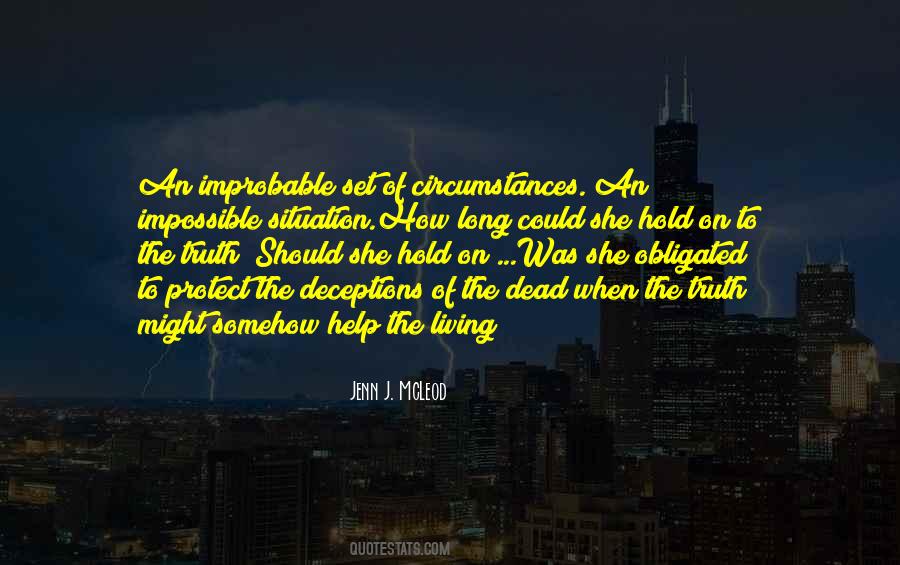 Improbable But Not Impossible Quotes #1566197