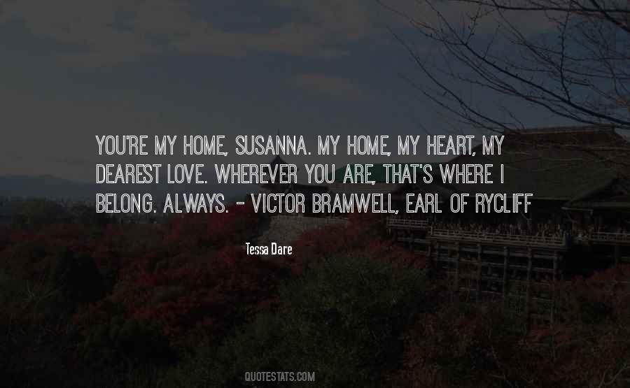 You Are Where You Belong Quotes #1269731